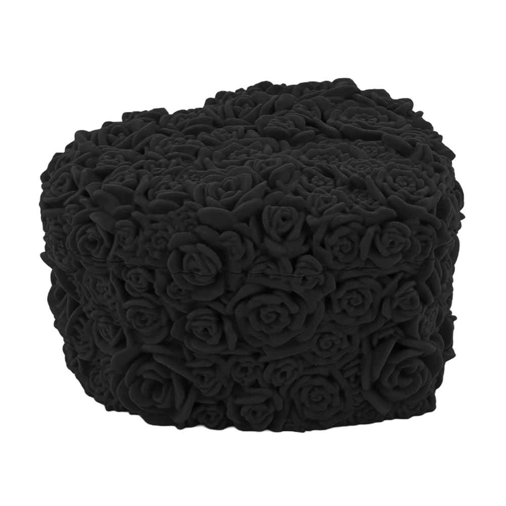 Rose Petal Heart Trinket Box