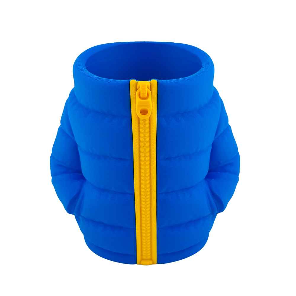 Puffer Jacket Can Holder / Desk Tidy