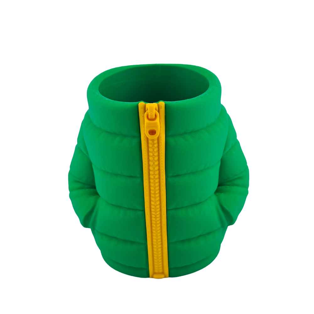 Puffer Jacket Can Holder / Desk Tidy