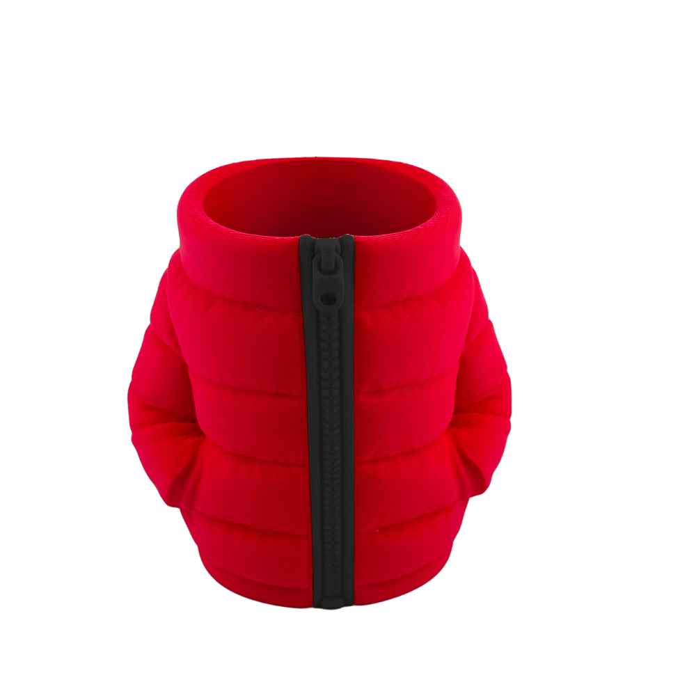 Puffer Jacket Can Holder / Desk Tidy