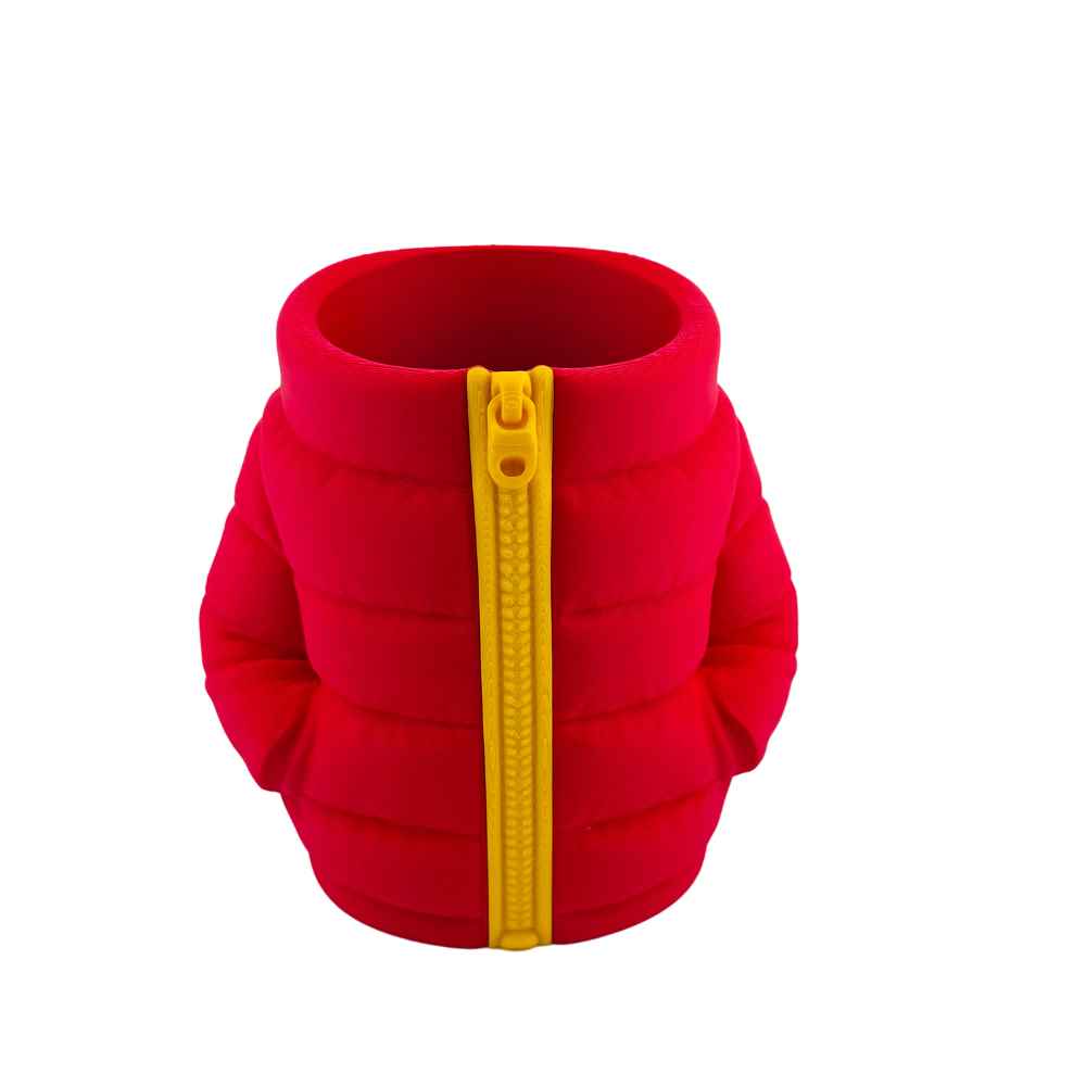 Puffer Jacket Can Holder / Desk Tidy