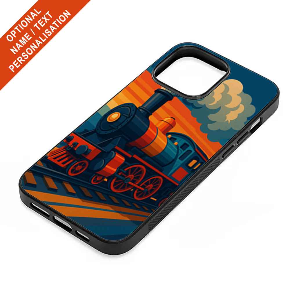 Retro Steam Train Mobile Phone Case
