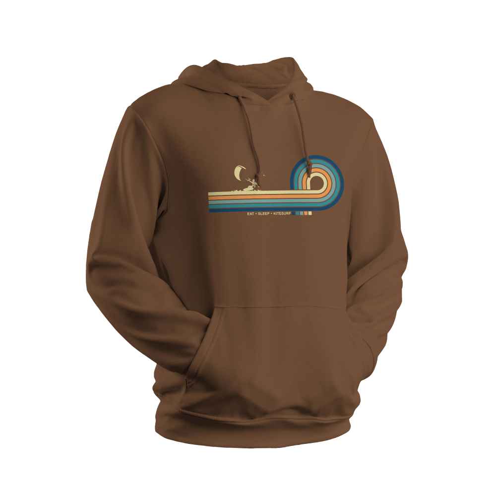 Retro Lines Kitesurf Hoodie