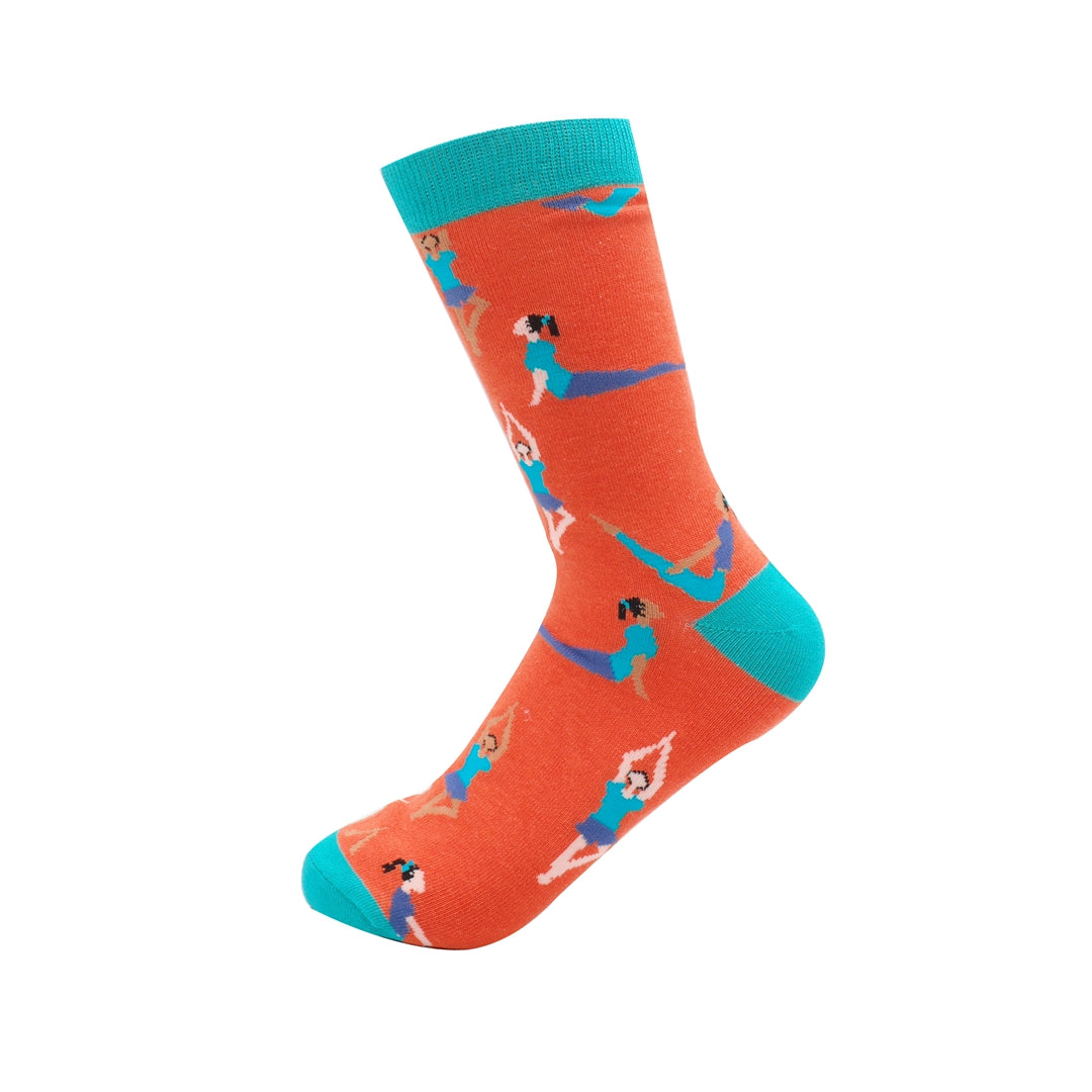 Yoga Poses Socks
