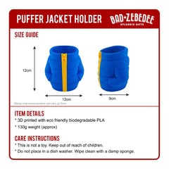 Puffer Jacket Can Holder / Desk Tidy