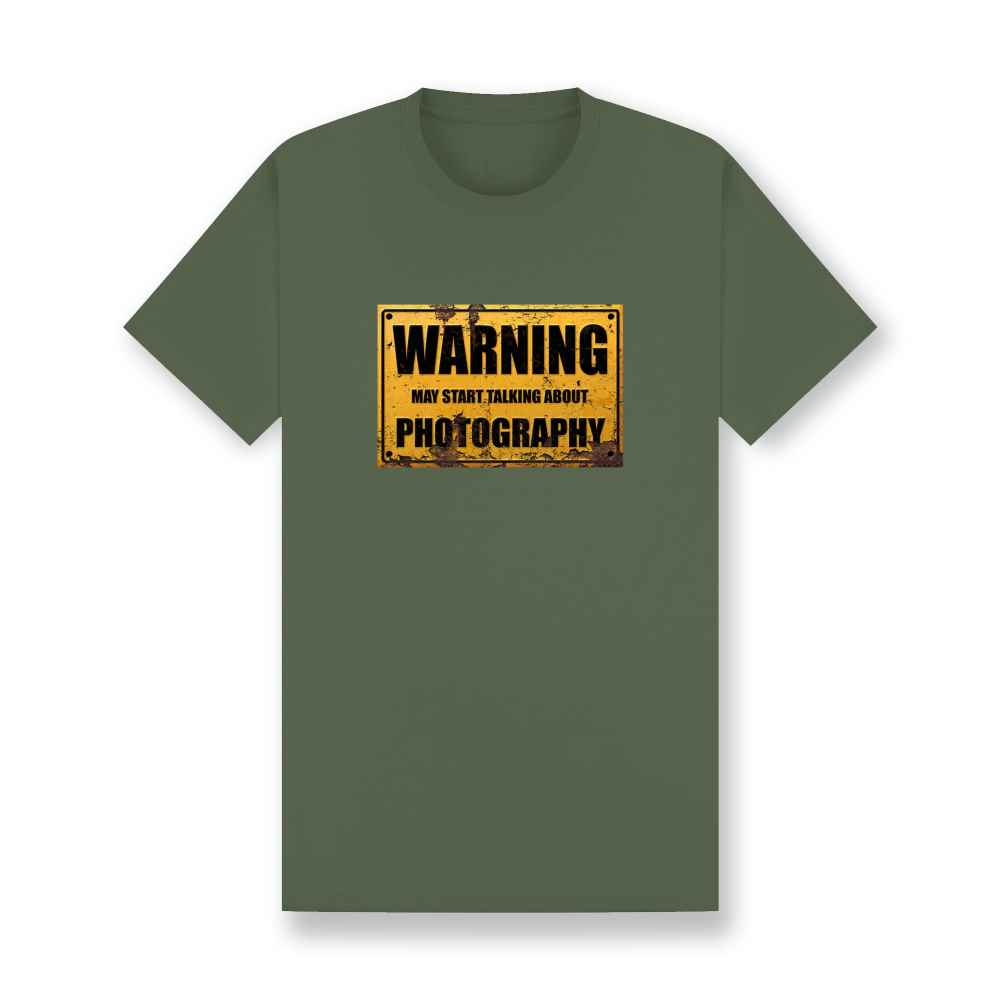 Warning Talking Photography T-Shirt