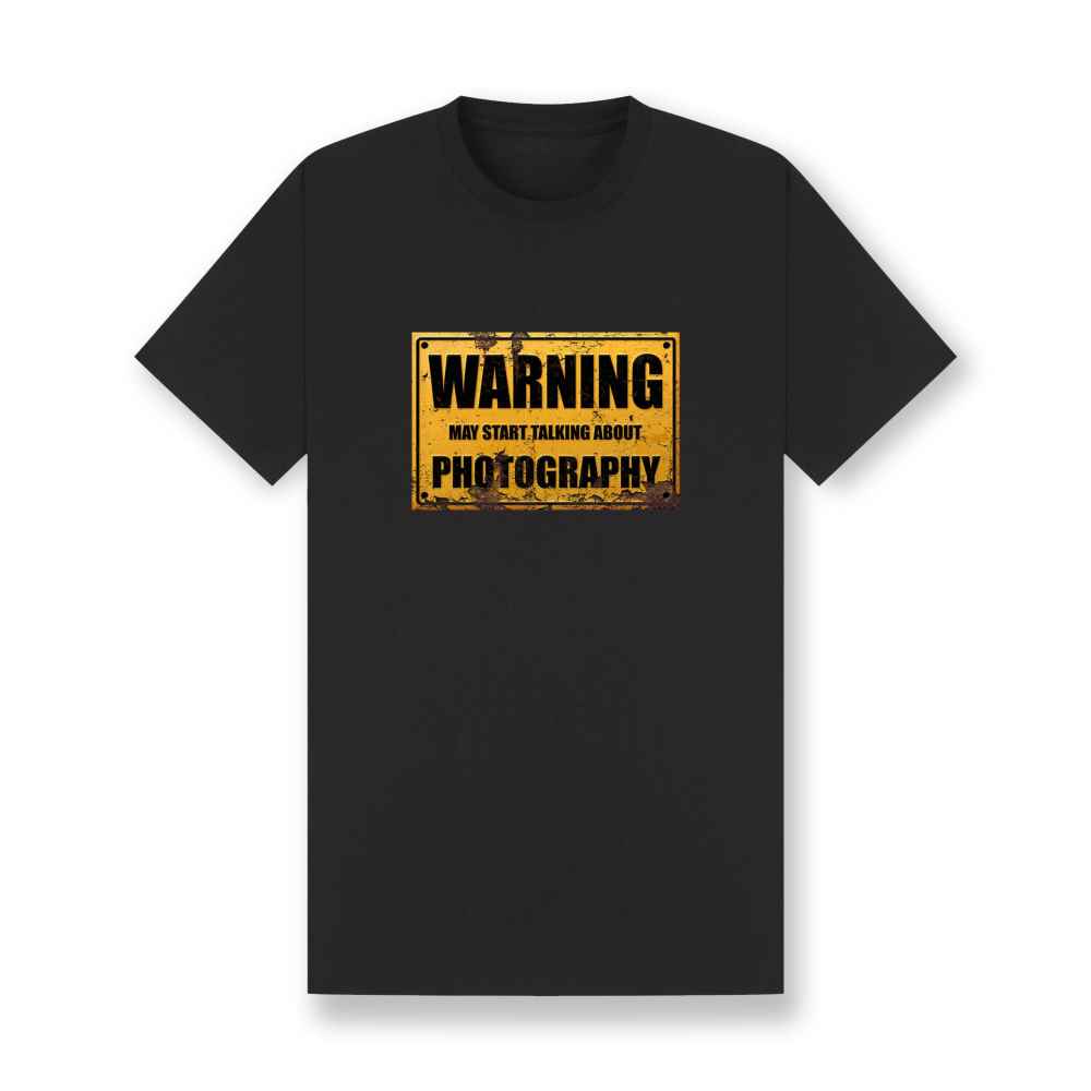 Warning Talking Photography T-Shirt