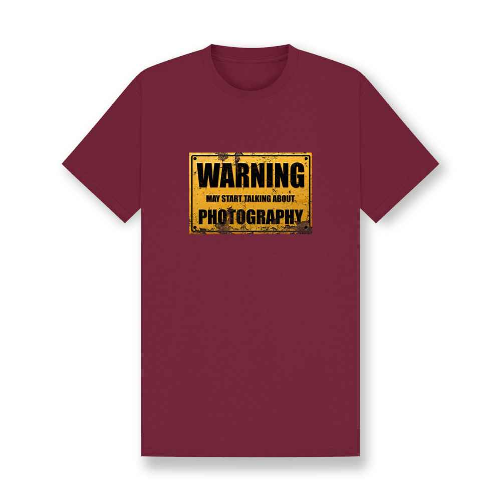 Warning Talking Photography T-Shirt
