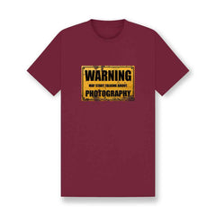 Warning Talking Photography T-Shirt
