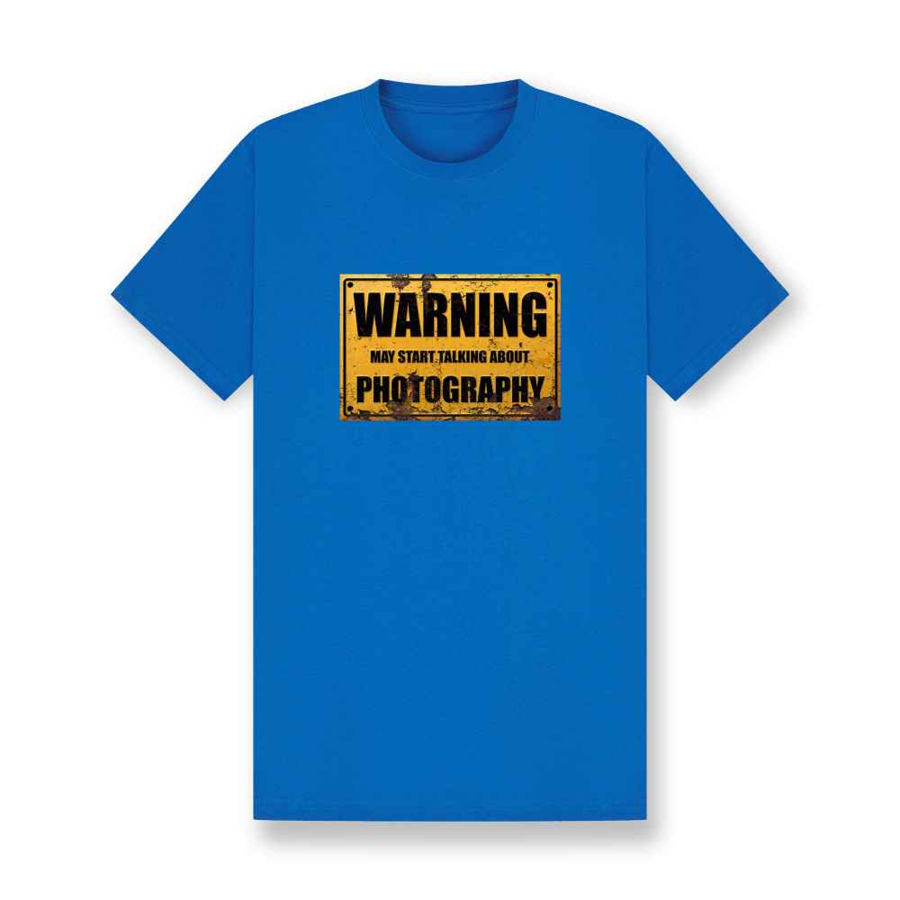 Warning Talking Photography T-Shirt