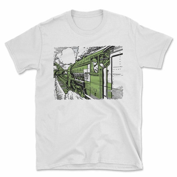 Retro Steam Train T-Shirt