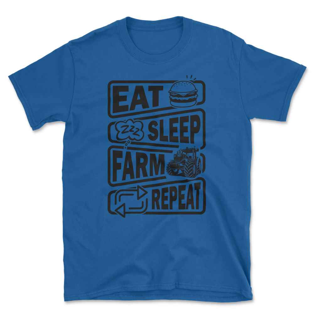 Eat Sleep Farm Repeat T-Shirt