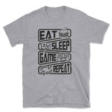 Eat Sleep Game Repeat T-Shirt