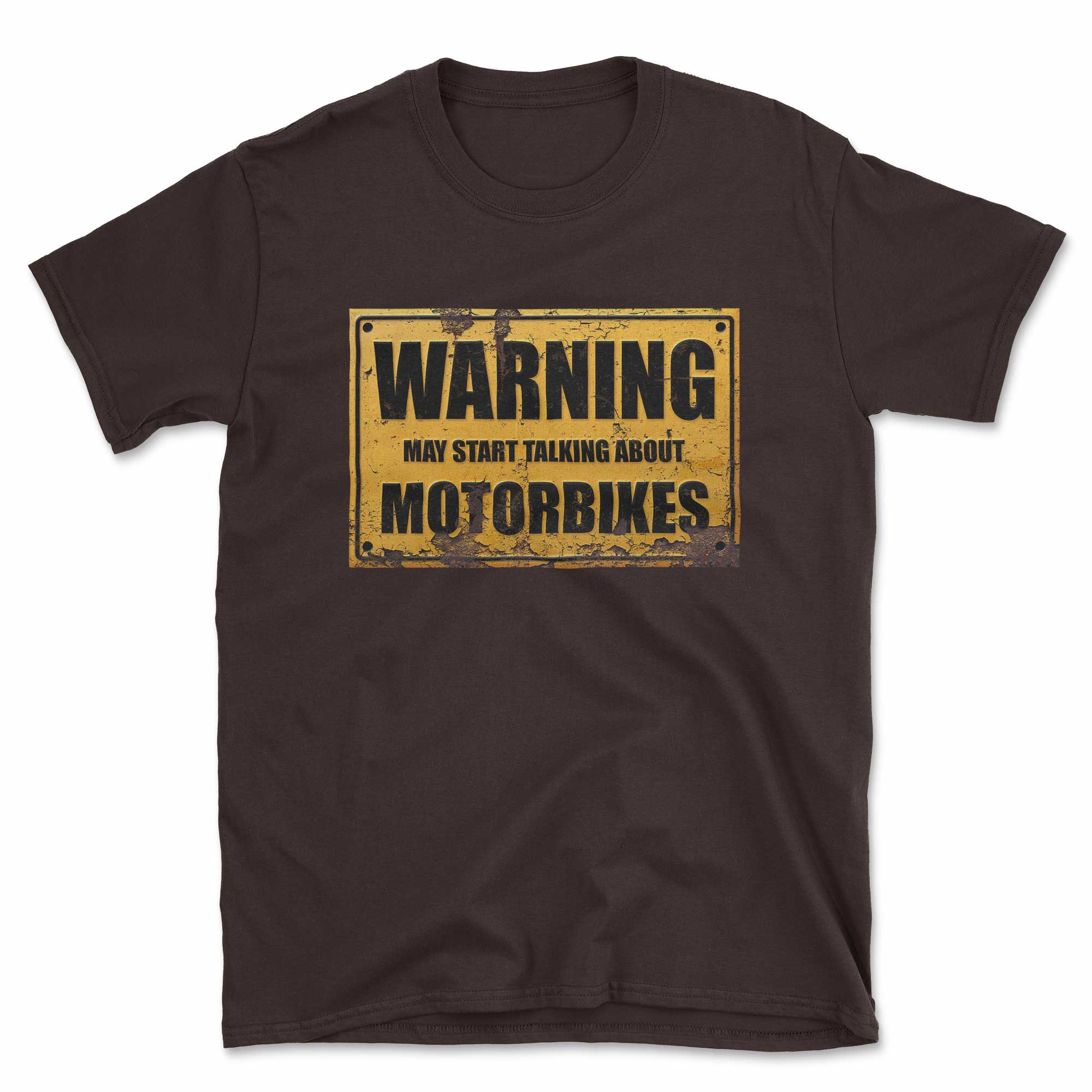 Warning May Start Talking About Motorbikes T-Shirt