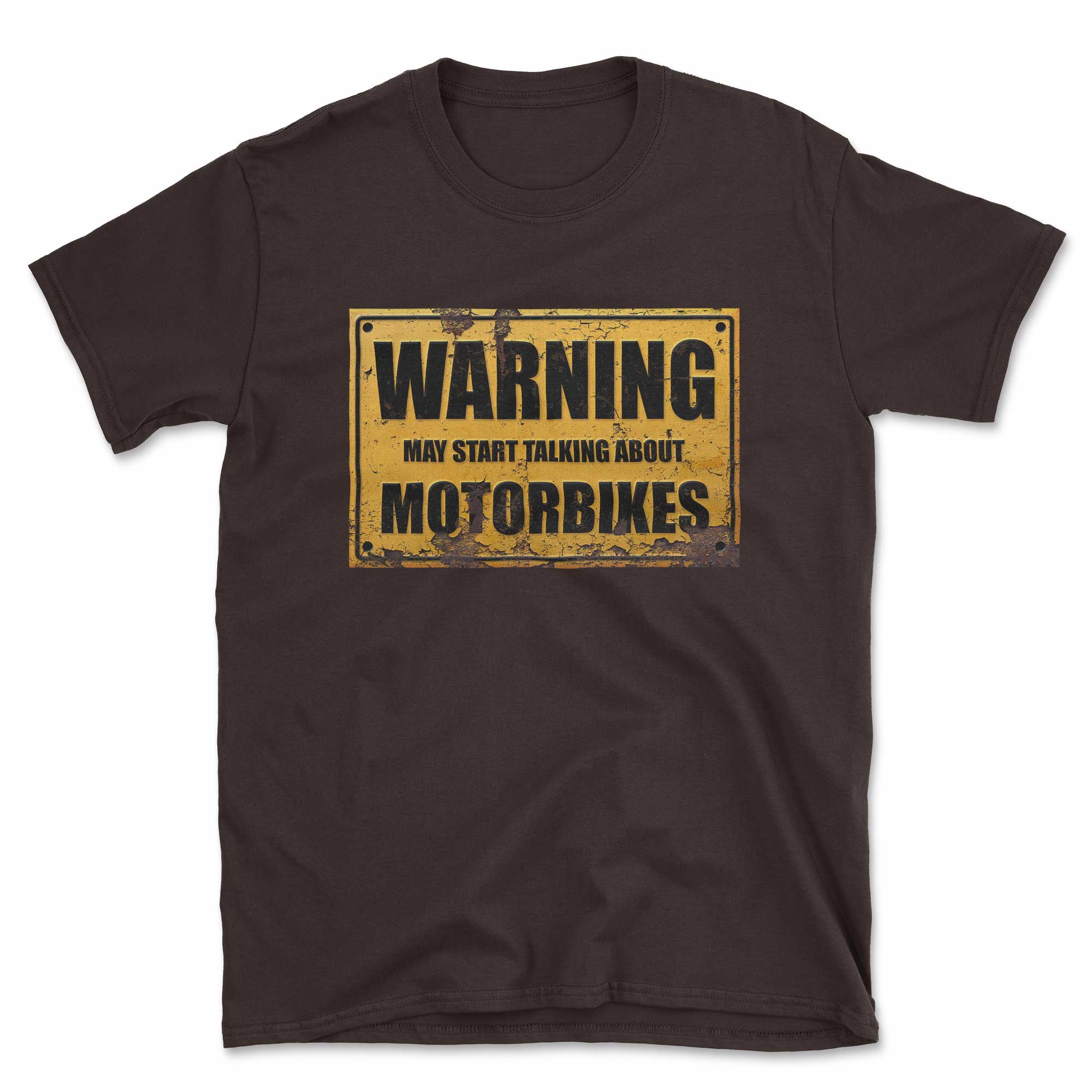 Warning May Start Talking About Motorbikes T-Shirt