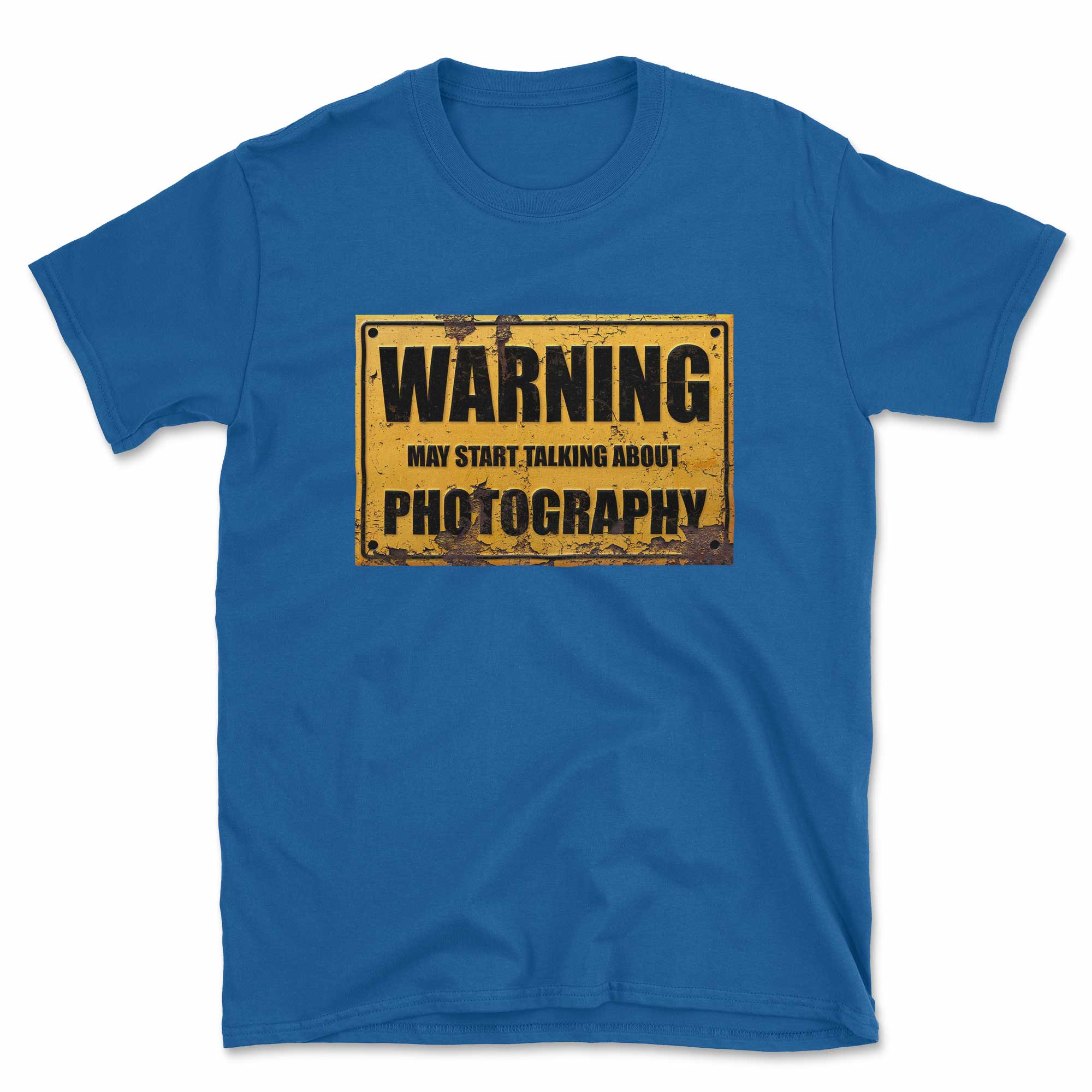 Warning May Start Talking About Photography T-Shirt