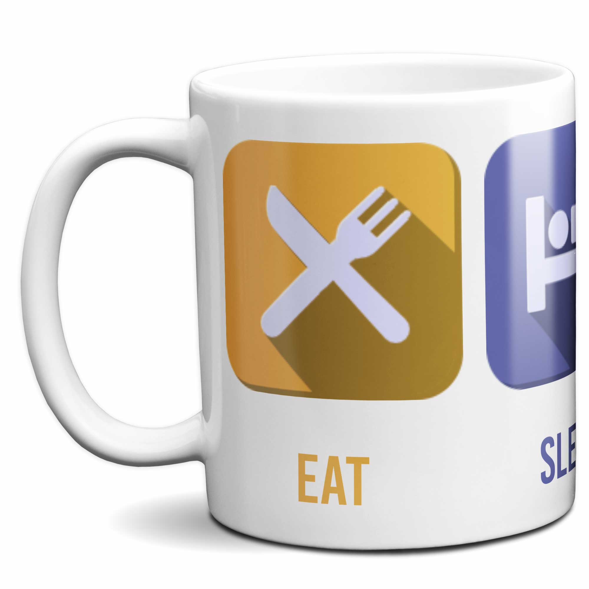 Eat Sleep Chop Wood Repeat Mug
