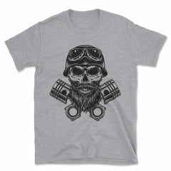 Biker Skull & Crossbones T-Shirt
