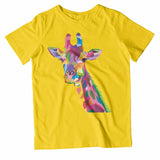 Colourful Giraffe T-Shirt