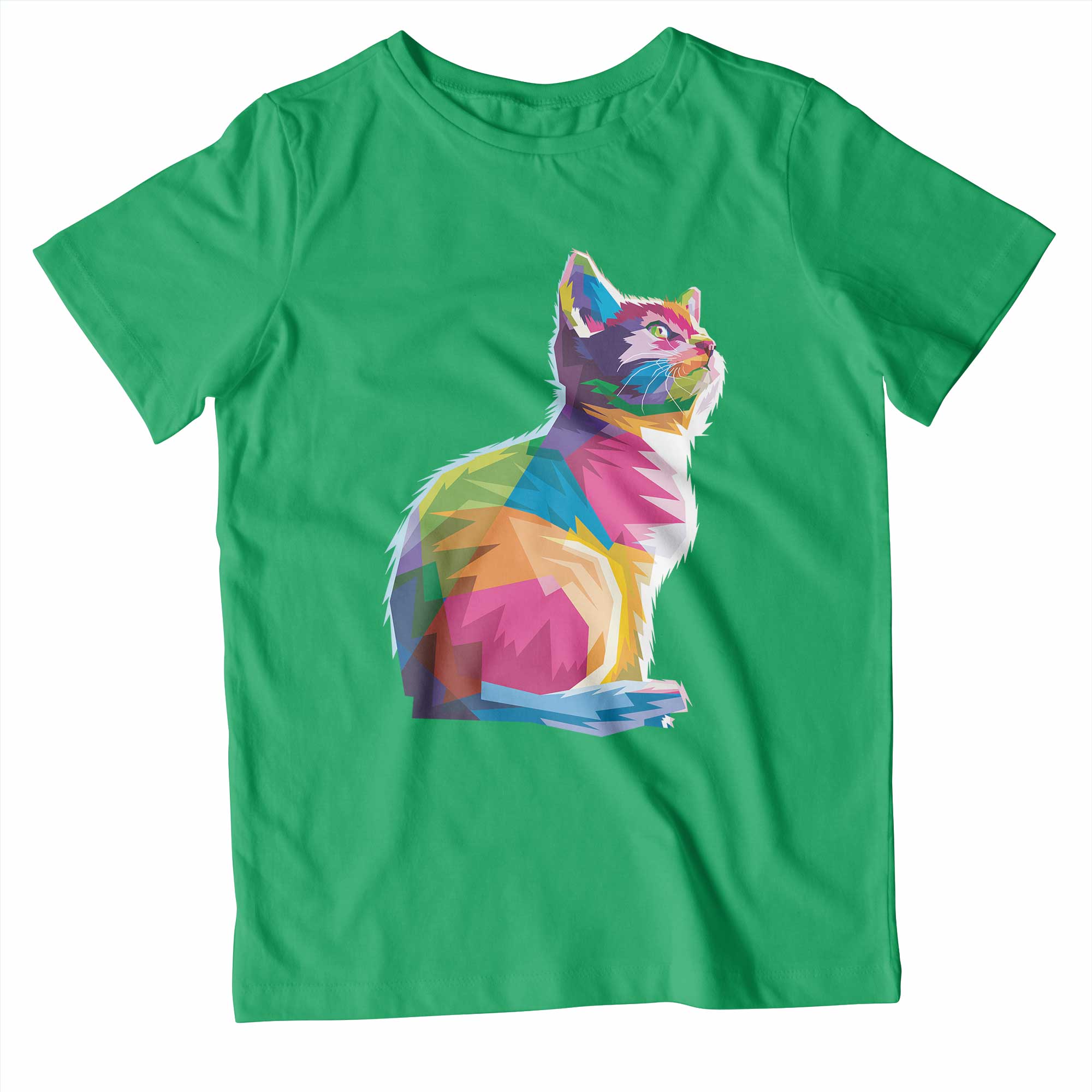 Colourful Kitten T-Shirt