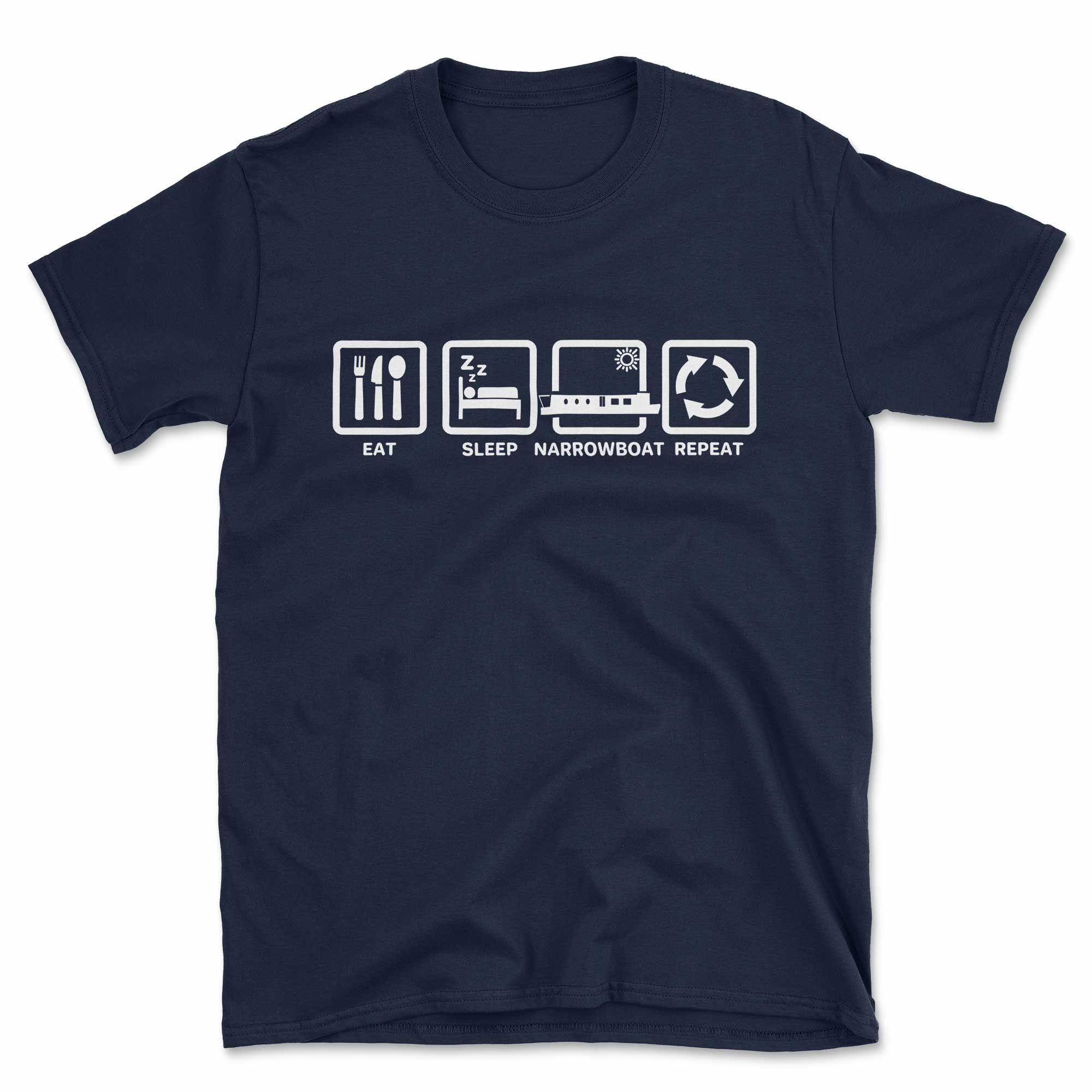Eat Sleep Narrowboat Repeat