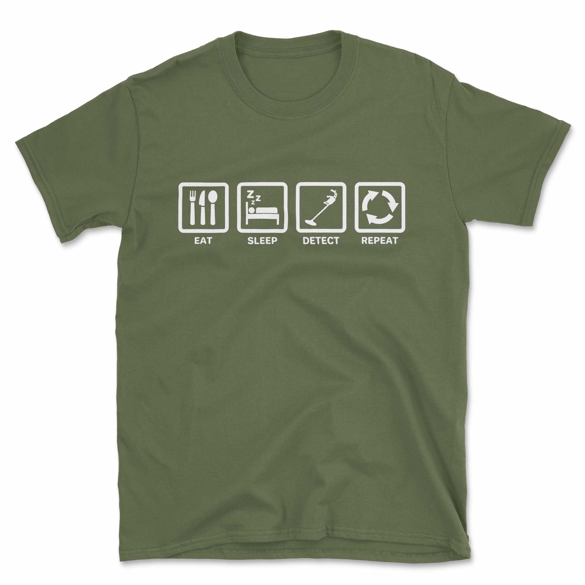 Eat sleep Detect Repeat T-Shirt