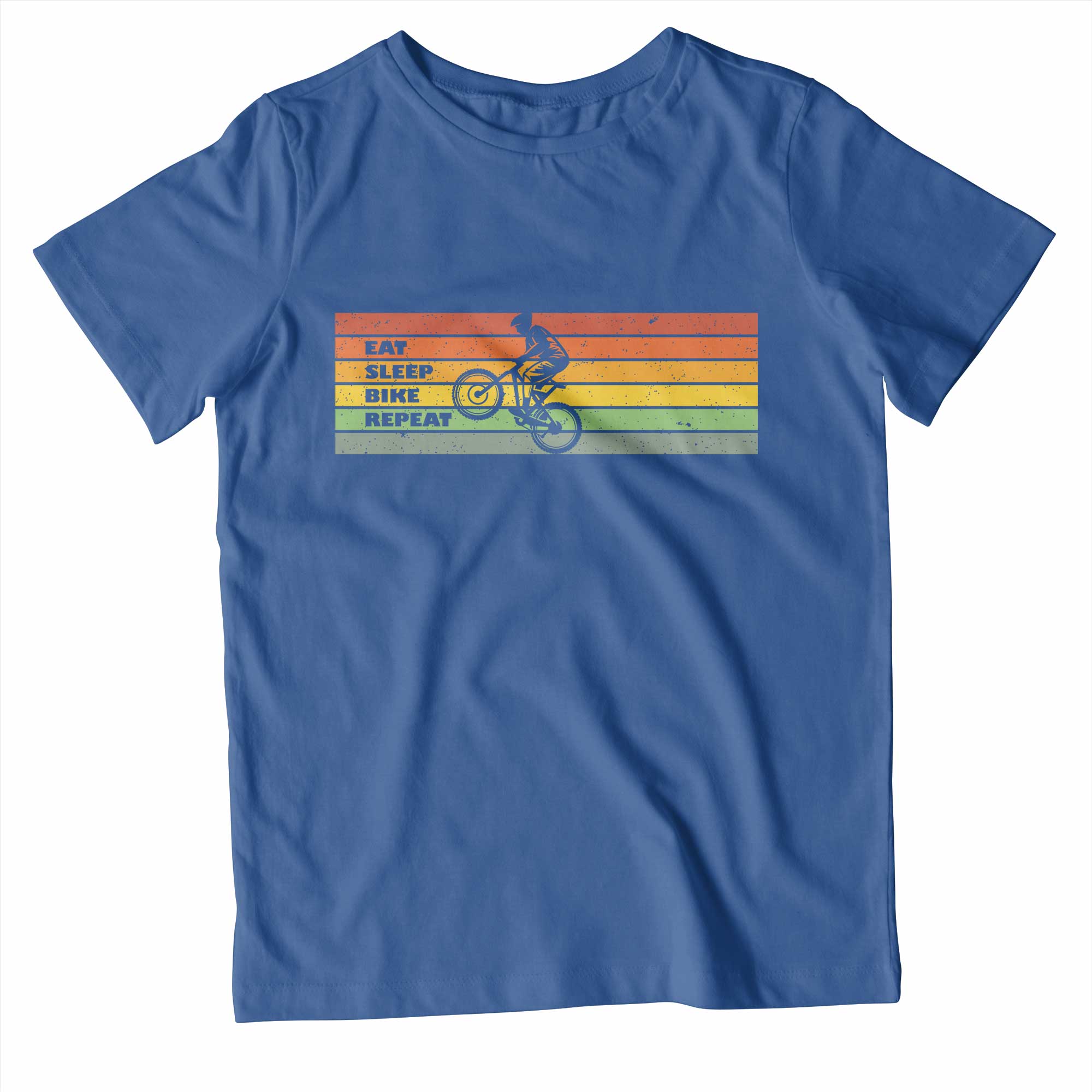 Kids Eat Sleep Bike Repeat T-Shirt
