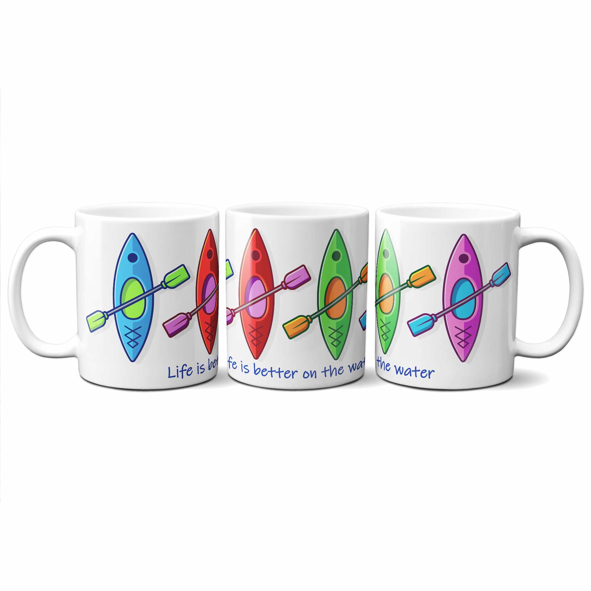 Kayak Colours Mug