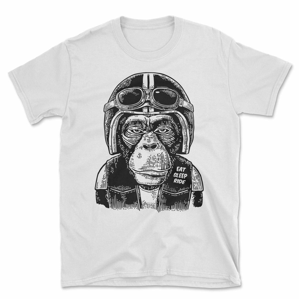Monkey Biker T-Shirt