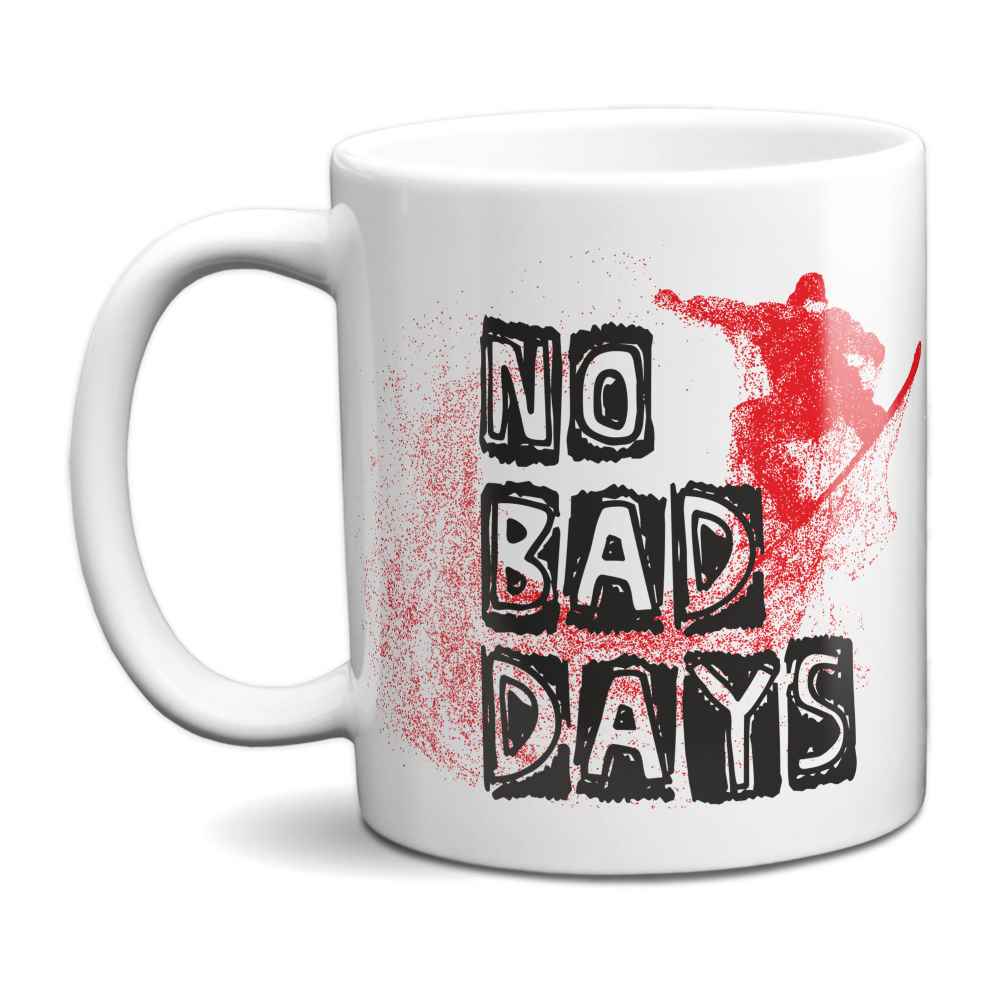 No Bad Days Snowboard Mug