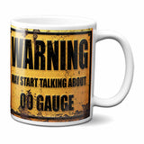 Warning May Start Talking About OO Gauge Mug