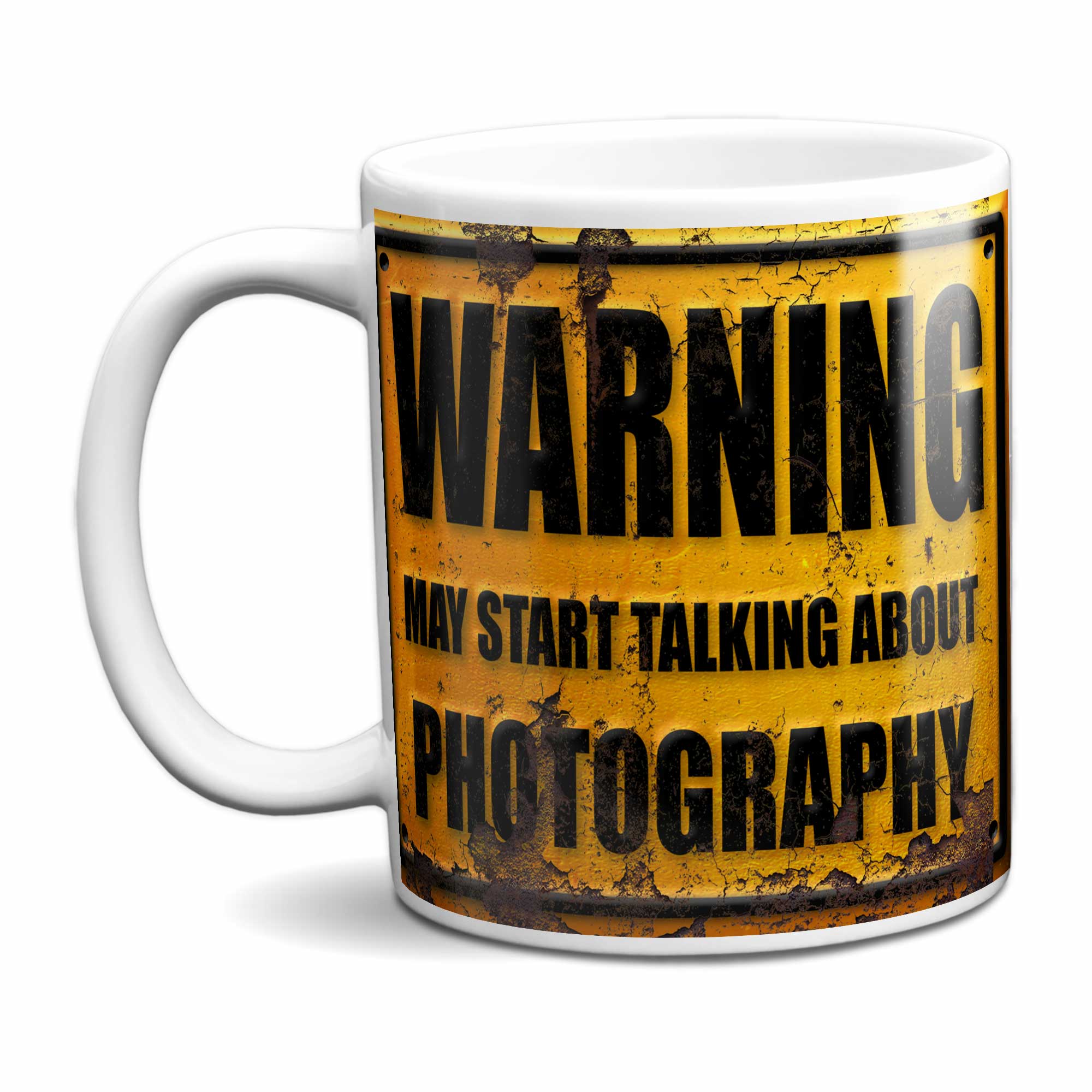Warning May Start Talking About Photography Mug