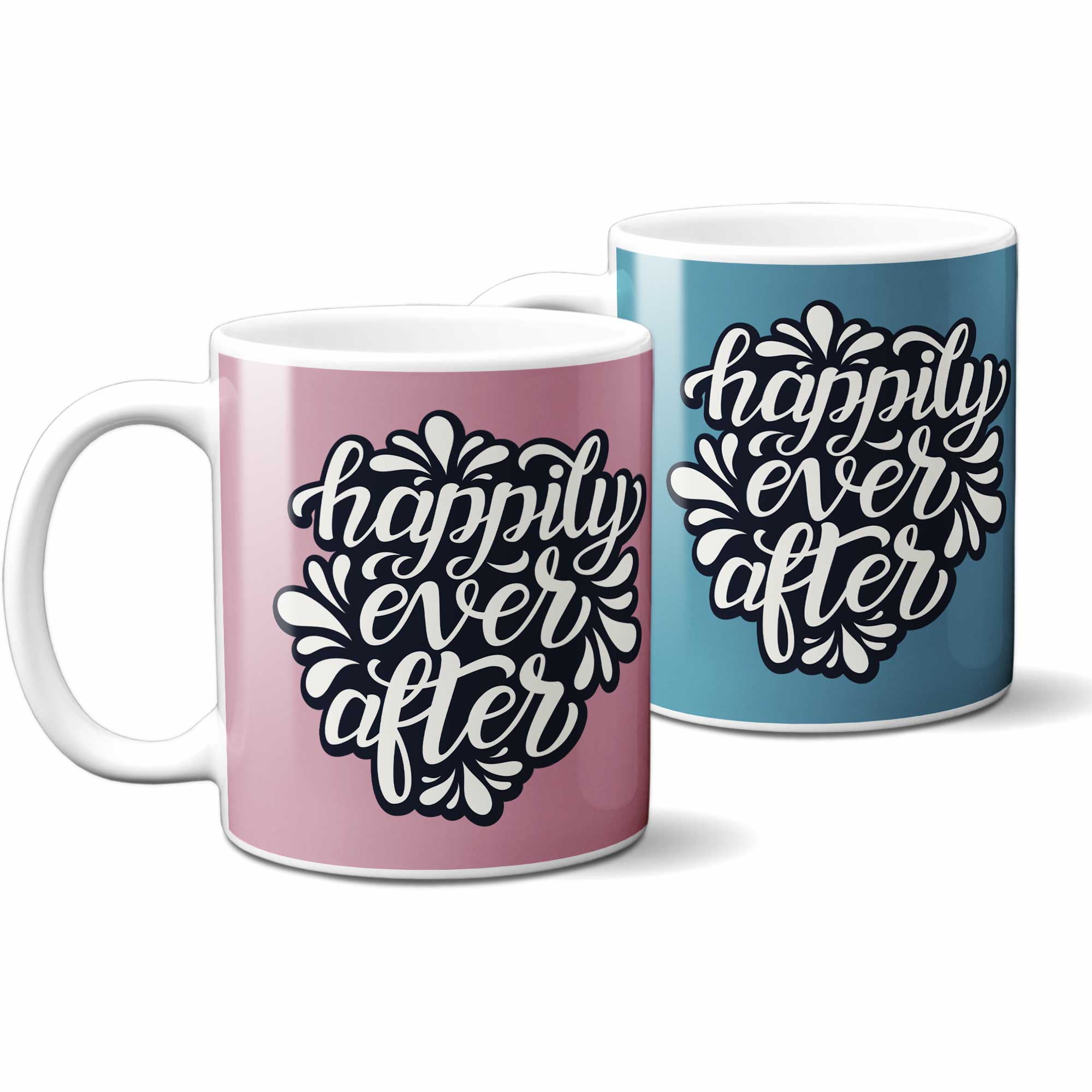 His and Hers Happily Ever After Mugs