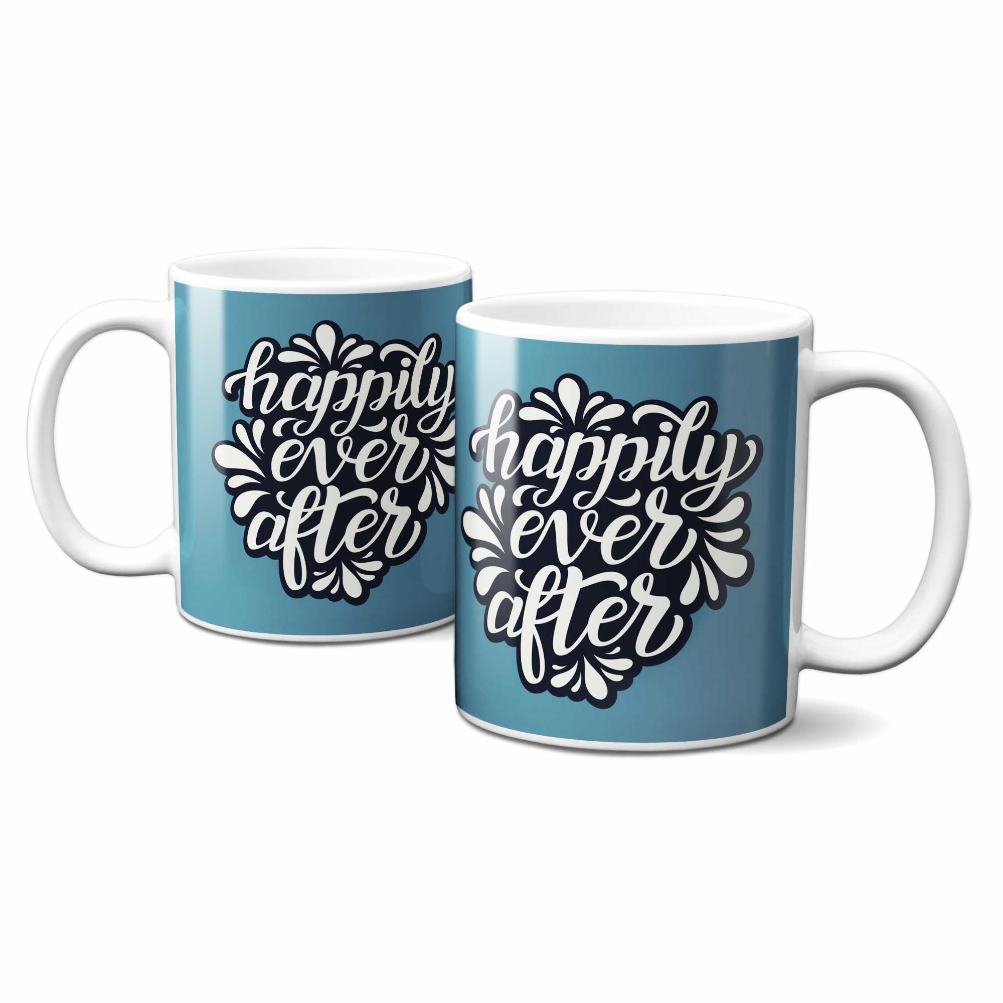 His and Hers Happily Ever After Mugs