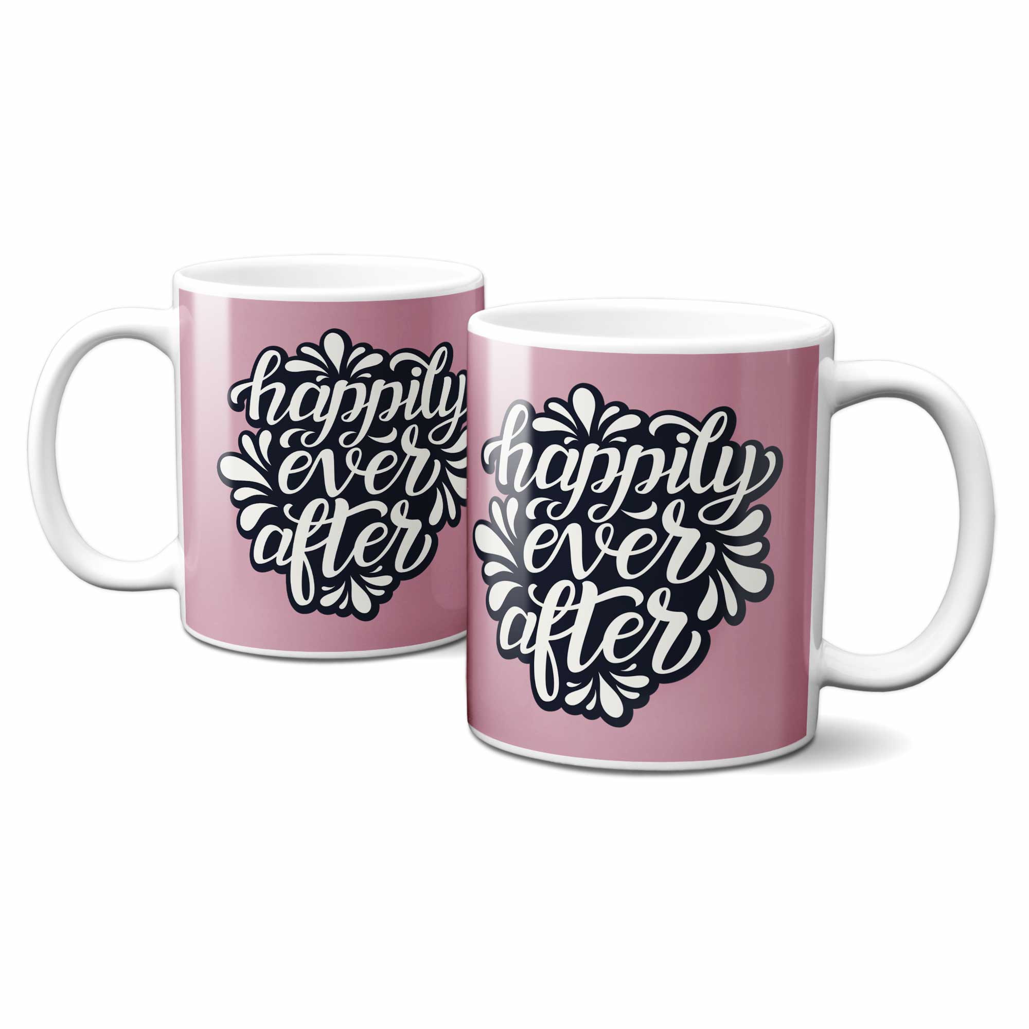 His and Hers Happily Ever After Mugs
