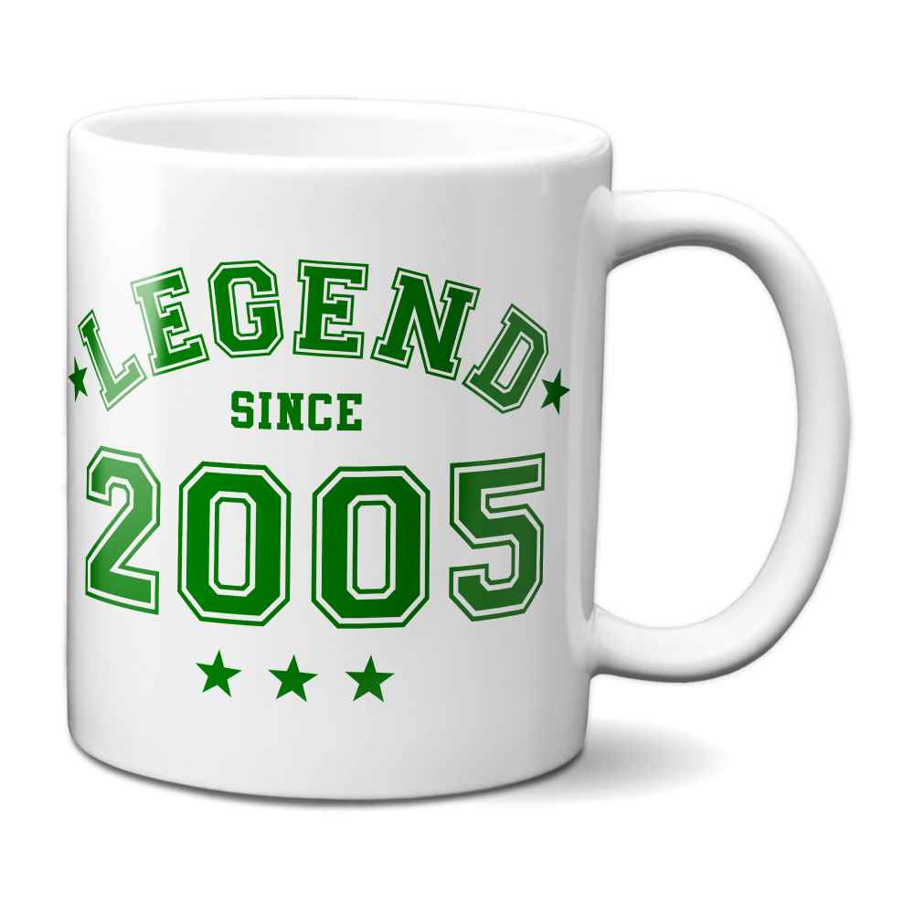 Legend Since 2005 Mug - 18th Birthday