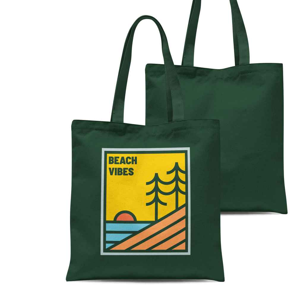 Beach Vibes Tote Bag