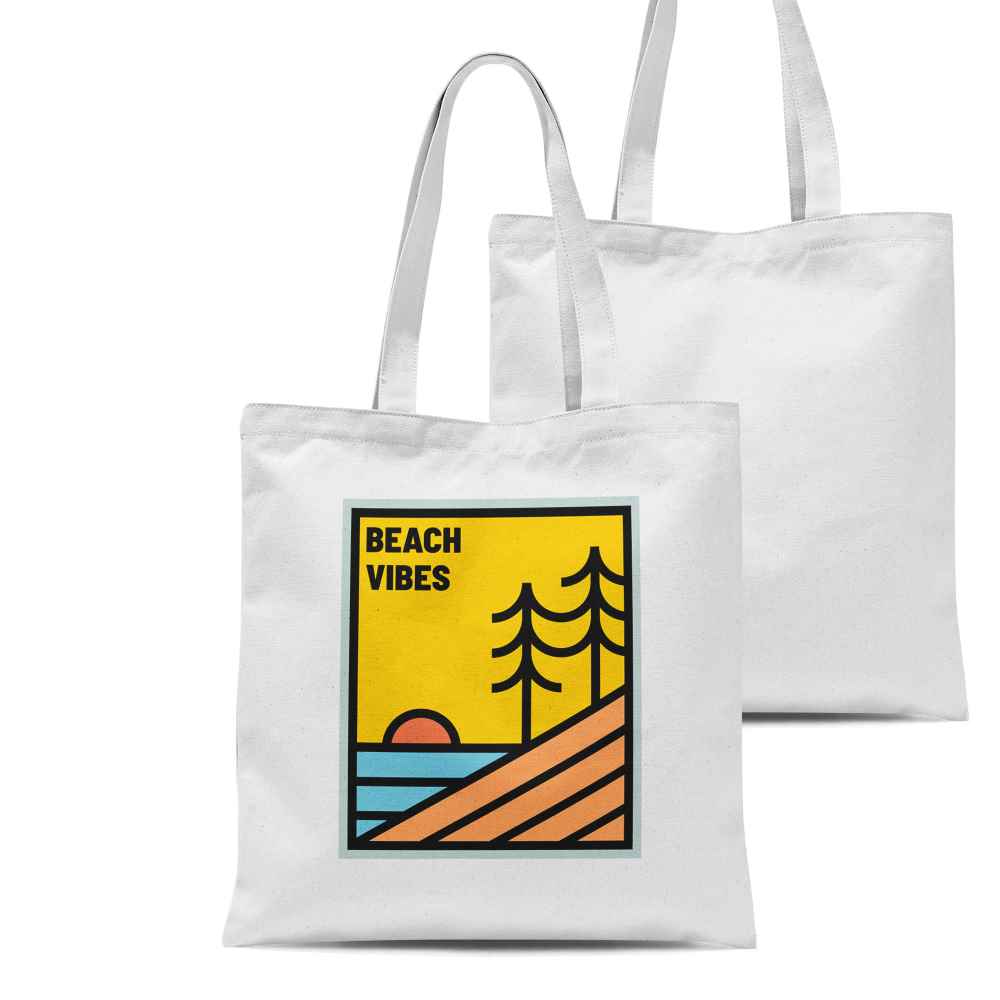 Beach Vibes Tote Bag
