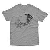 Particle Dot Snowboarder T-Shirt