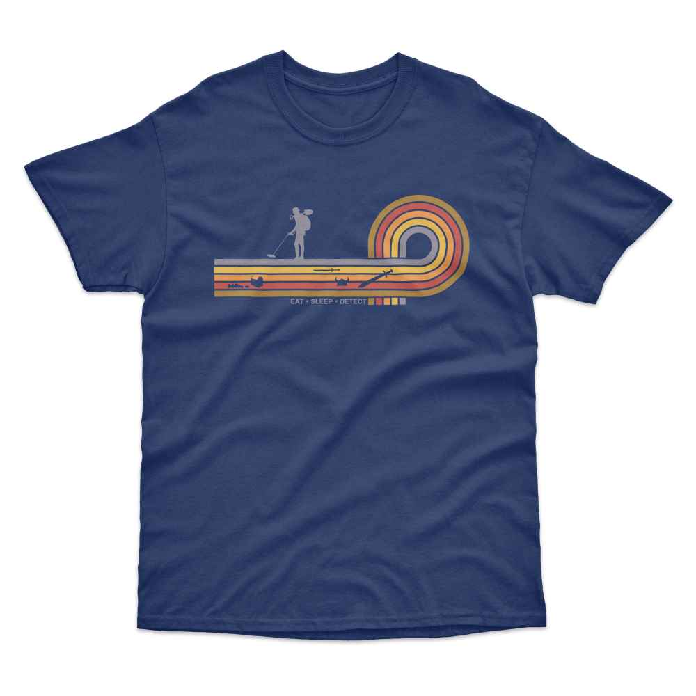 Retro Lines Detect T-Shirt