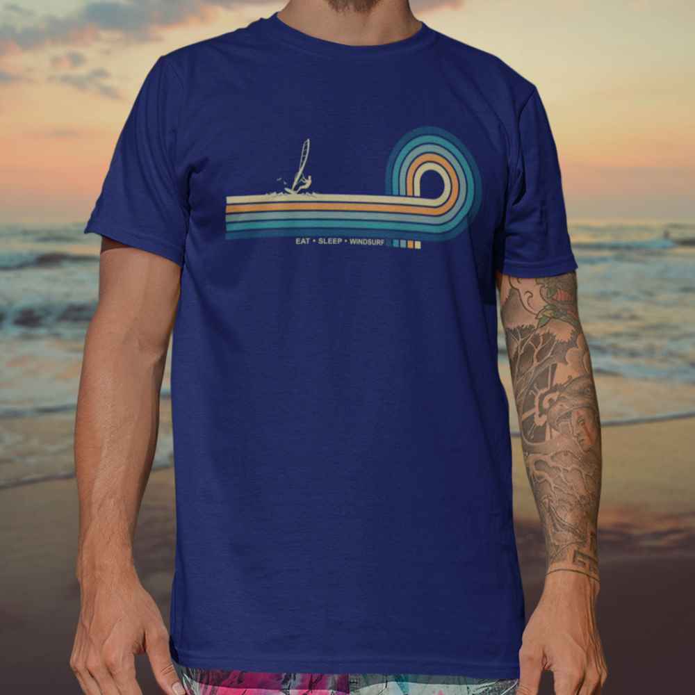 Retro Lines Windsurf T-Shirt