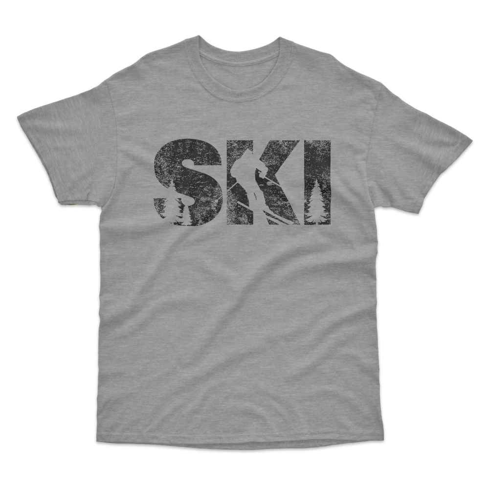 Ski Slogan T-Shirt