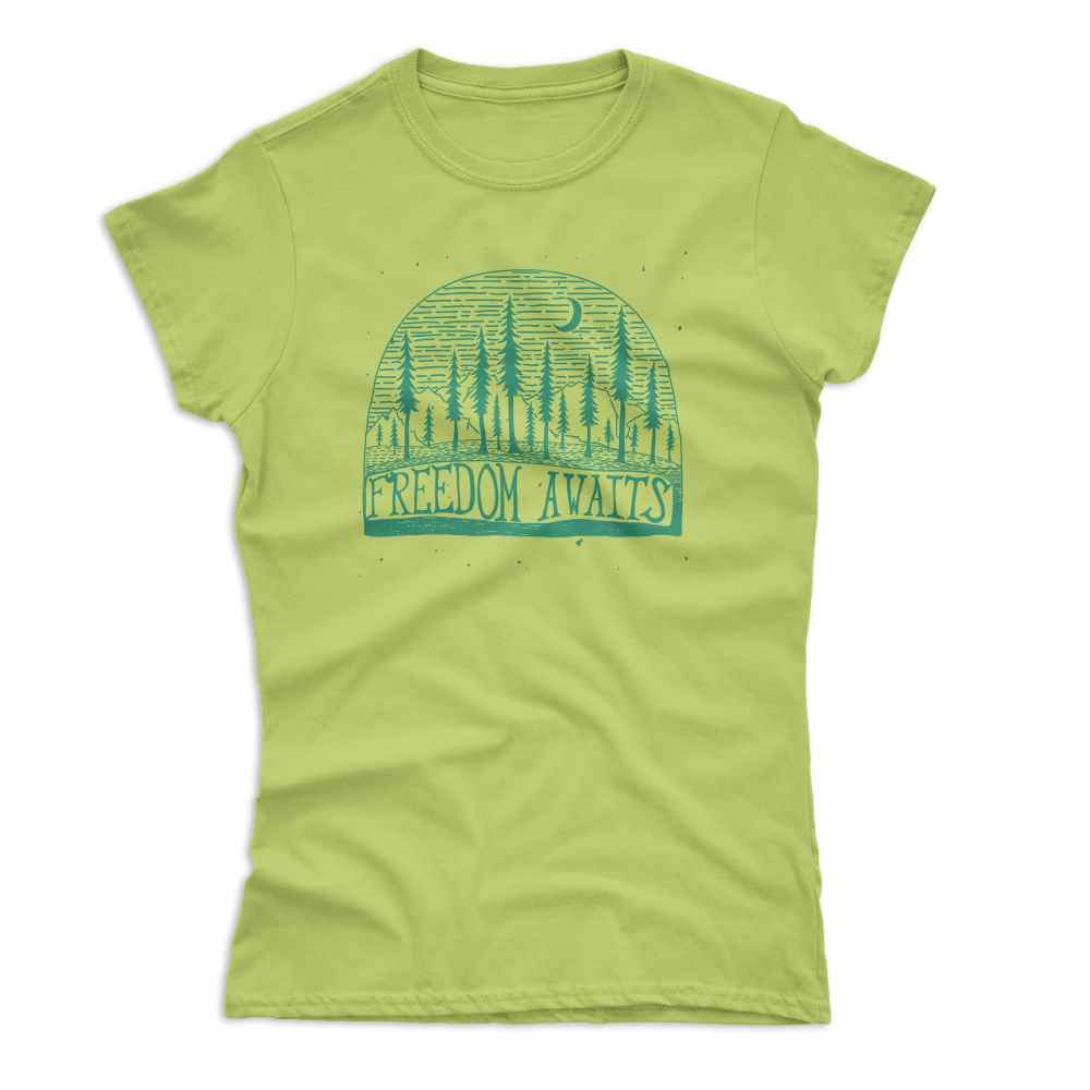 Women's Freedom Awaits T Shirt