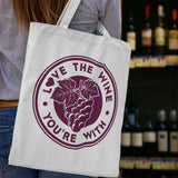 Love The Wine Tote Bag