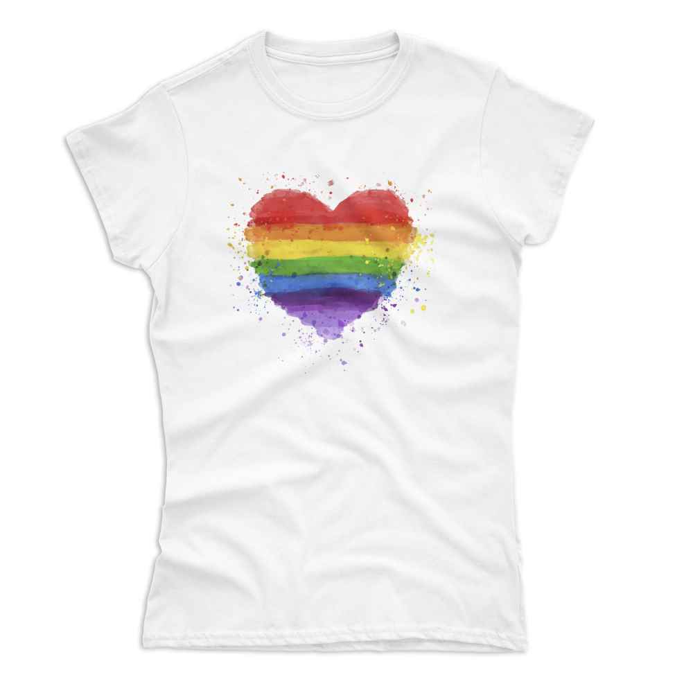 Rainbow Heart T-Shirt