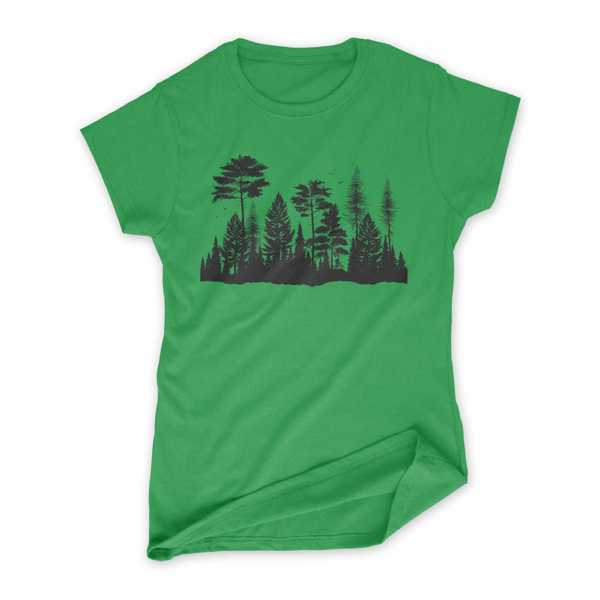 Women's Forest Mountain Biker T-Shirt